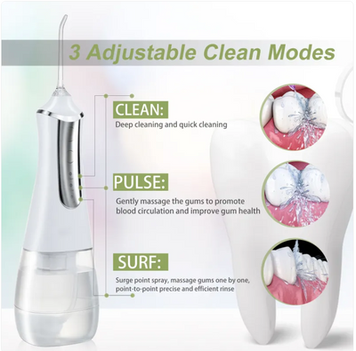 3-in-1 USB Rechargeable Portable Oral Irrigator