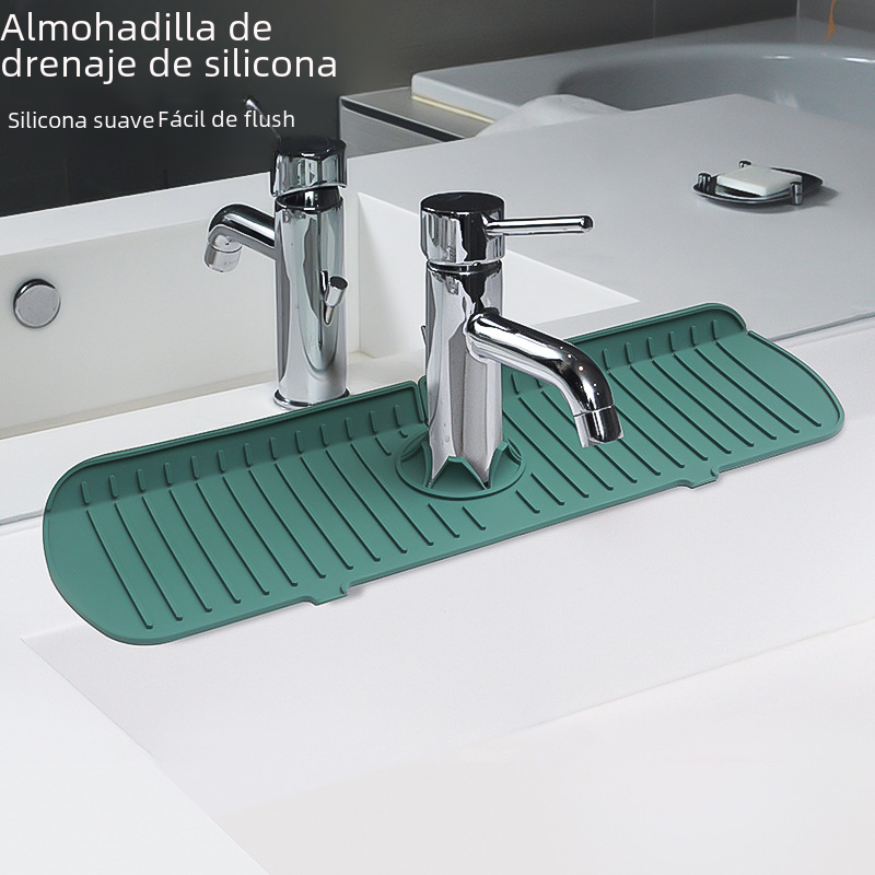 Silicone Sink Draining Mat for Kitchen Faucet Protection